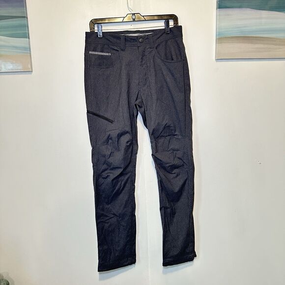 Royal Robbins Active Fit Alpine Road Pants 30/30 Asphalt Grey Men’s - Picture 3 of 11